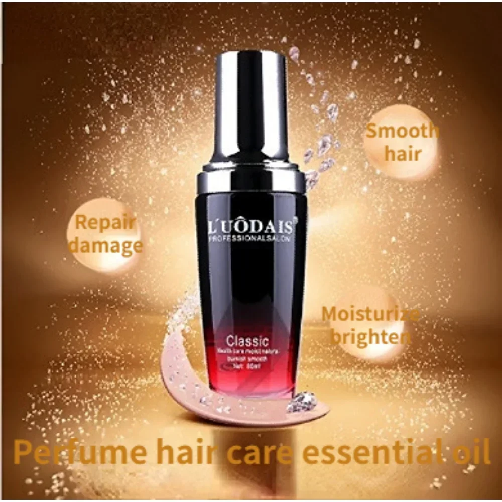 80ML Perfume Hair Care Essential Oil Hair Care Products Wash Free Conditioner Hair Tail Oil  Hair Oil for Fast Hair Growth