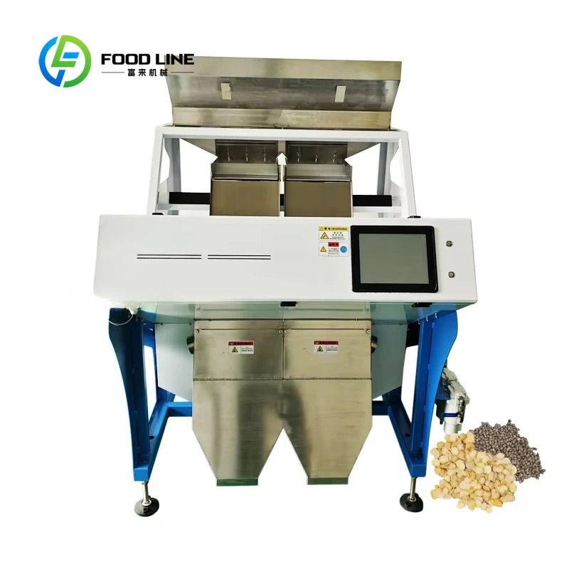 Customized size Optical color sorter Seed color sorter Quinoa pepper grain cleaning and grading machine
