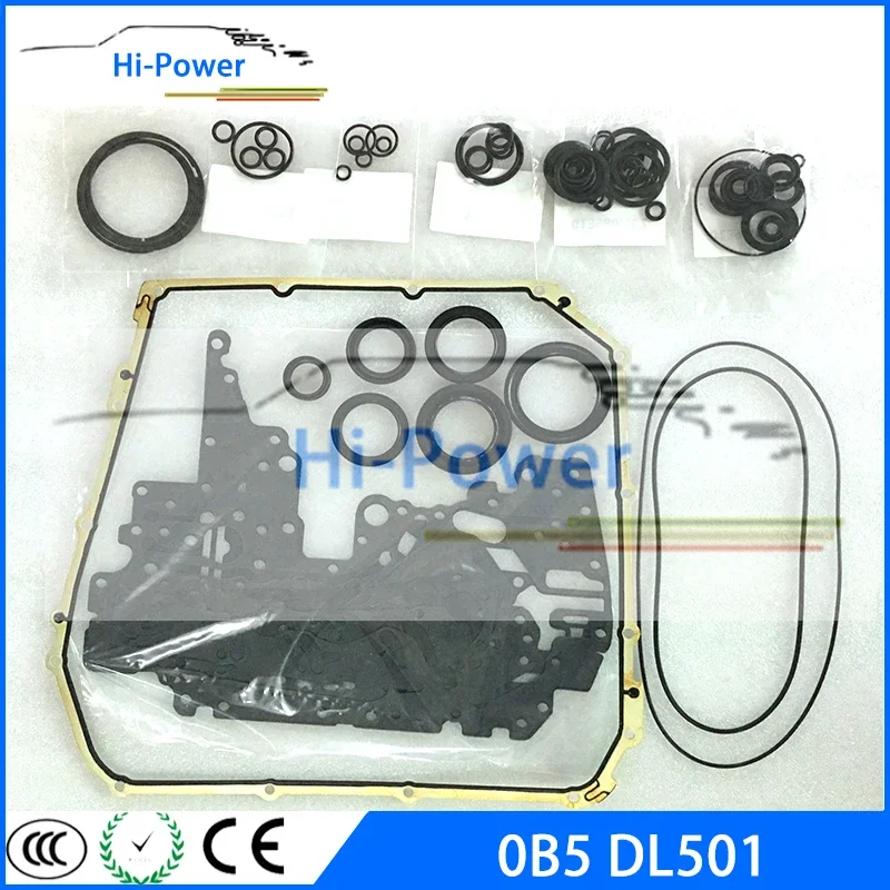 

0B5 DL501 Gaskets Auto Transmission Overhaul Rebuild kit Oil Seals For Audi A4 A6 A5 DSG OB5 DL501 Car Accessories Repair Kit