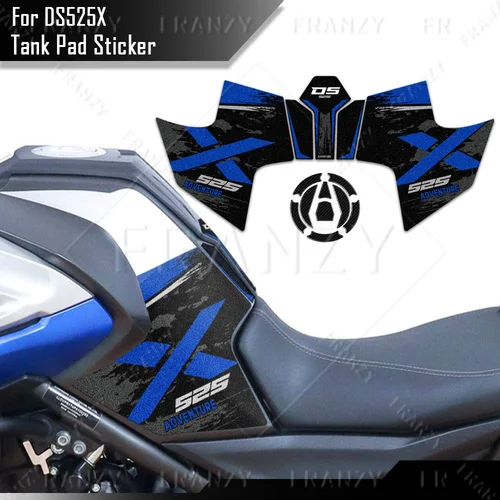 Imagen 1 del producto Pegatinas protectoras antideslizantes para tanque de combustible de motocicleta, accesorios para Voge Valico 525 DSX 525DSX DS525X 2023 2024 2025 3M