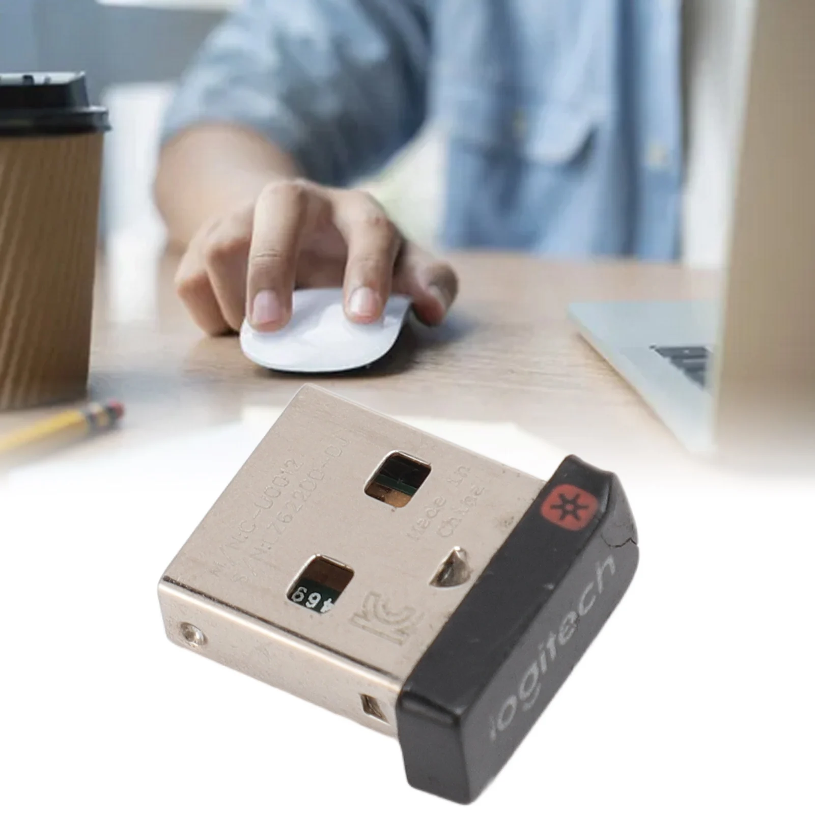 جهاز استقبال لوحة مفاتيح ماوس لاسلكي ، مستقبل USB ، G لوجيتك M590 ، M720 ، M570 ، K230 ، K270 ، K375S ، K400PLUS ، K780 #2