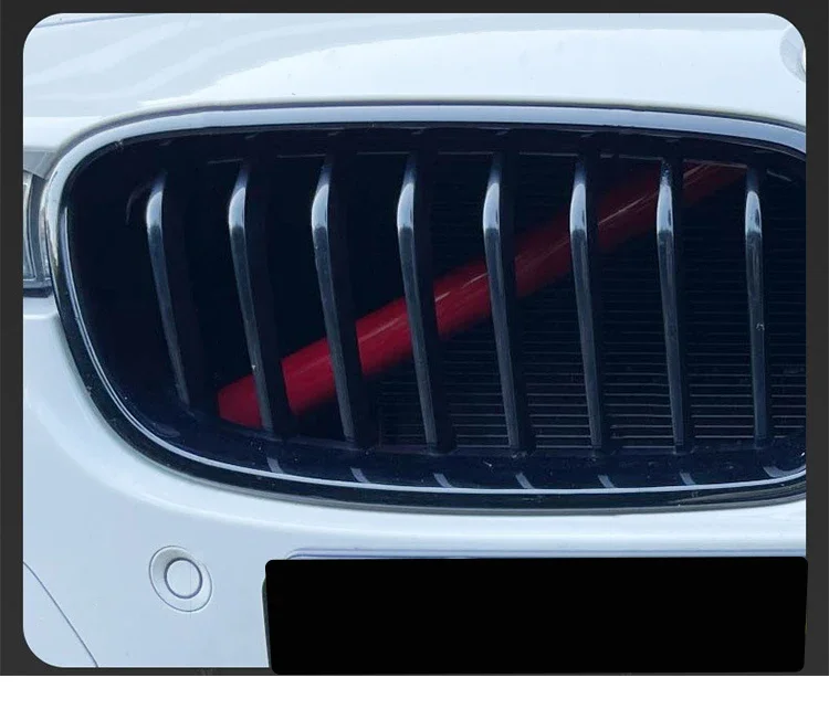 Für BMW X3 X4 X5 G05 F25 F26 G01 G02 2011 ~ 2022 Auto-Styling Frontschürze Kühlergrill Rahmen direkt Installieren Streifen Zubehör – Detail 8