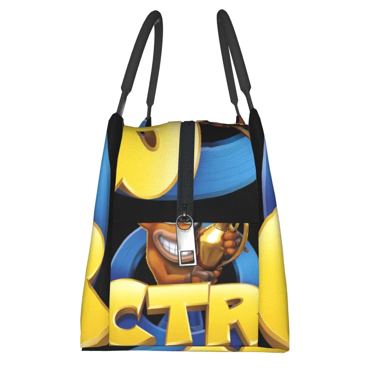 Crash Team Racing Portable insulation bag for Cooler Food Office Pinic Container
