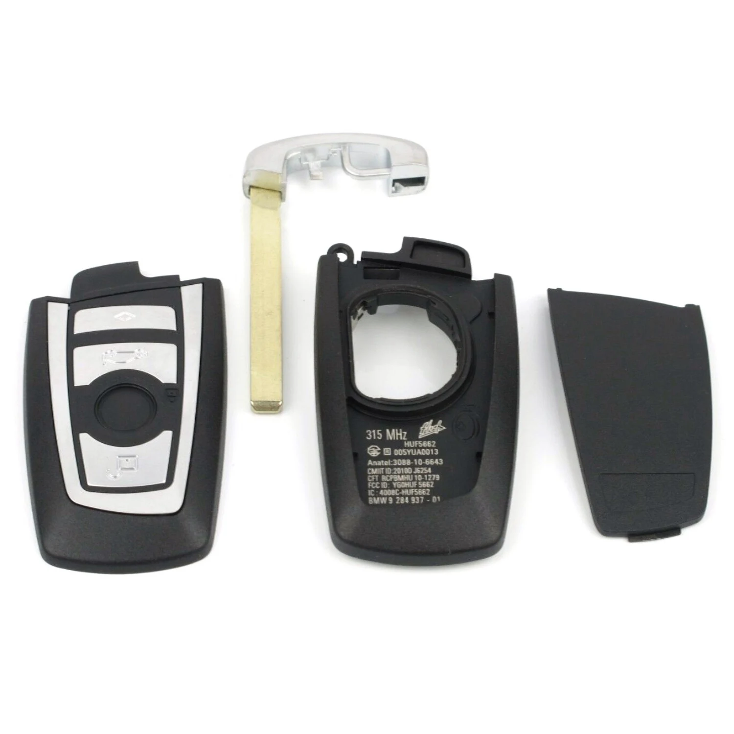 

Car Smart Remote Key Fob Case Blade For Bmw F10 F20 F30 F40 1 3 5 Series 4Button