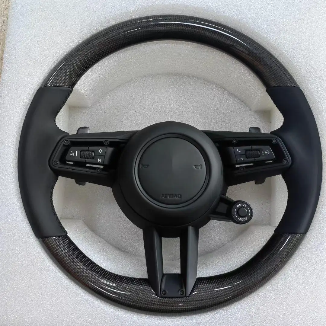 

New steering wheel for Porsche Macan Cayenne Panamera Taycan 718 Cayman 991 992 911 911.2 Carrera GT2 GT2RS GT3 GT3RS GT3 RS GT4