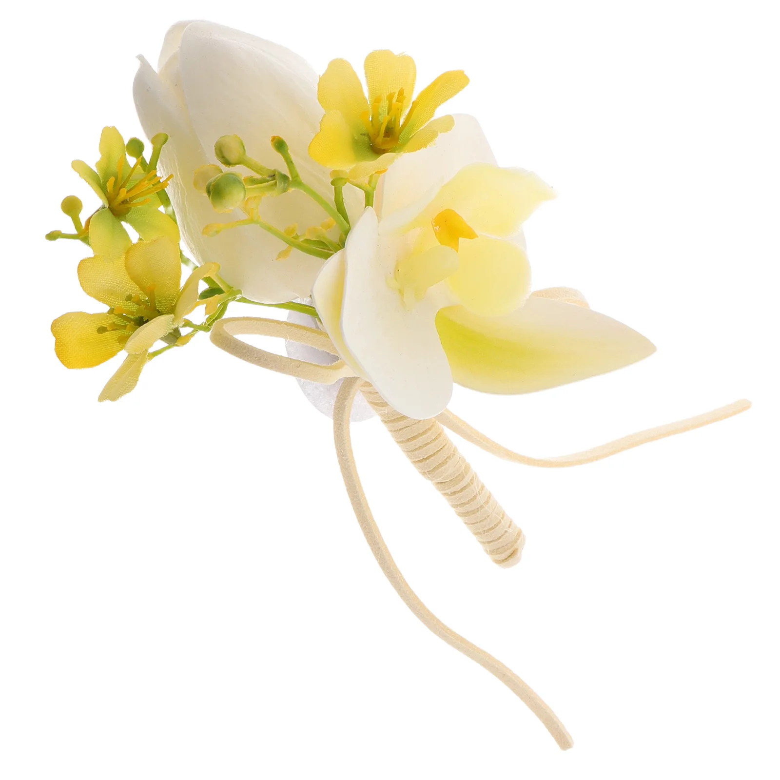 

Elegant Corsage Flower Brooch Pin for Groom Wedding Bridal Artificial Boutonniere Men Fabric Chest Flowers Accessories Prom
