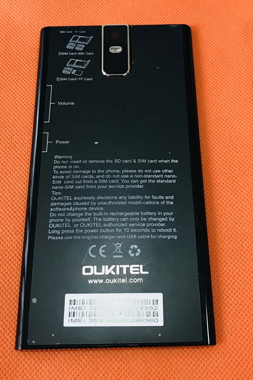 

Оригинальная модель телефона + объектив камеры для Oukitel K3 MTK6750T Octa Core 5,5 дюймов FHD