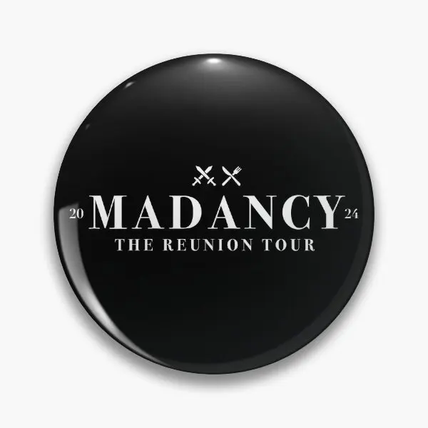 Madancy Reunion Tour 24  Soft Button Pin Collar Gift Badge Jewelry Hat Lover Funny Brooch Cute Fashion Metal Decor Clothes Women