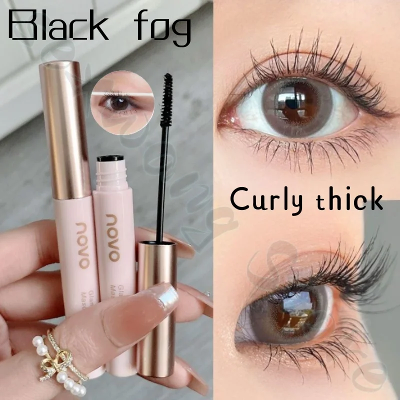 NOVO mascara primer waterproof natural curl thick and long-lasting styling is not easy to remove makeup and not irritating