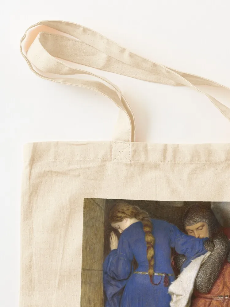 Hellelil and Hildebrand، الاجتماع على سلالم البرج - فريدريك ويليام بيرتون - حقيبة حمل 1864 #3