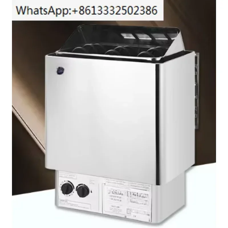 9kw سخان ساونا 220 فولت 380 فولت ساونا مولد بخار الاستخدام المنزلي فرن التدفئة غرفة المعدات الجافة مع وحدة تحكم