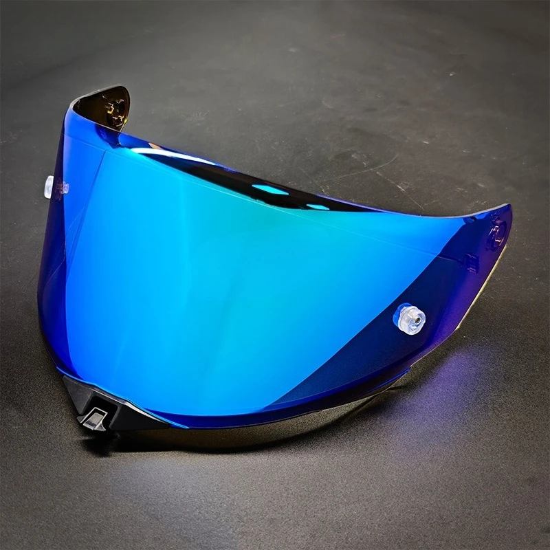 Motorradhelm-Visier für KYT TT Revo Helme Ersatzschutzschild Windschutz Casco Moto Visera Zubehör Brillenglas – Detail 3
