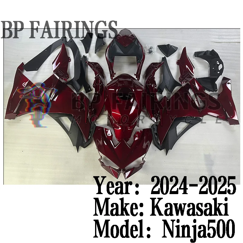 

Для KAWASAKI Ninja 500 EX500 2023-2024 NINJA500 2023 2024 2025 комплект обтекателей кузова новые обтекатели мотоцикла из АБС-пластика