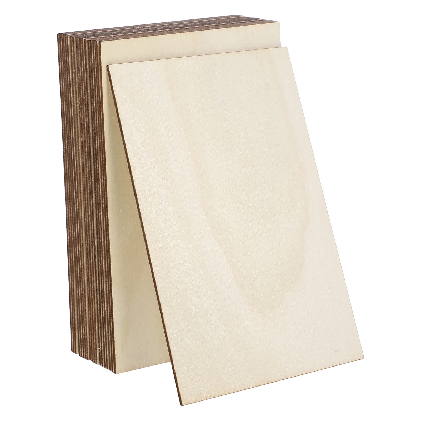 

15Pcs Unvarnished Basswood Sheets for DIY Projects Smooth Surface Ideal for Laser Cutting Painting Engraving Unfinished