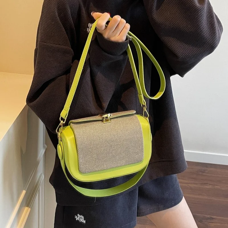 

Luxury Women's Trendy Leather Crossbody Bag Commuter Classic Elegant Ladies Casual Simple Vintage Fashionable Shoulder Bag