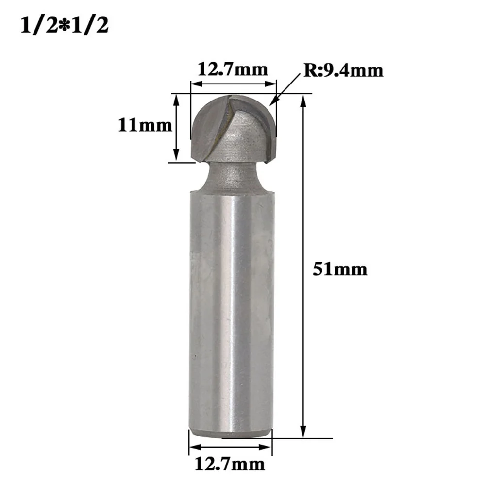 قطع اليدdrail راوتر بت عالية الدقة قاطعة المطحنة 1/2 "1/4" عرقوب 2 الناي لآلة الطحن باستخدام الحاسب الآلي قاع مستدير