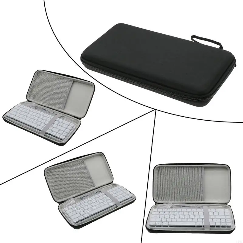 Hard Carrying Case for ROG Falchion RX Low Profile Mechanical Keyboards Carrying Protective Box Simple Storage Bag 