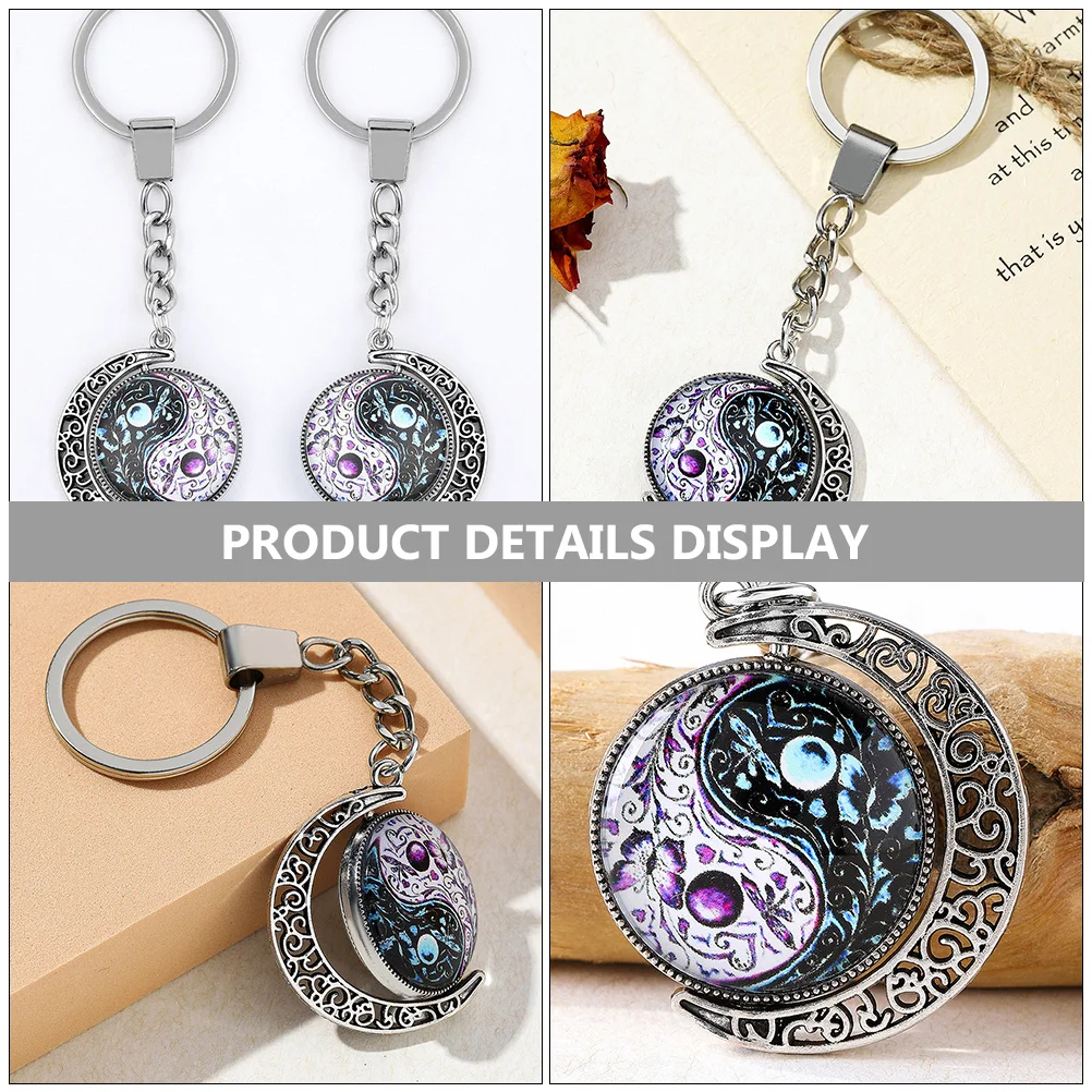 

Chinese Style Butterfly Keychain Pendant Plastic Metal Creative Keychain Decoration Bag Pendant Charm Time Key Ring