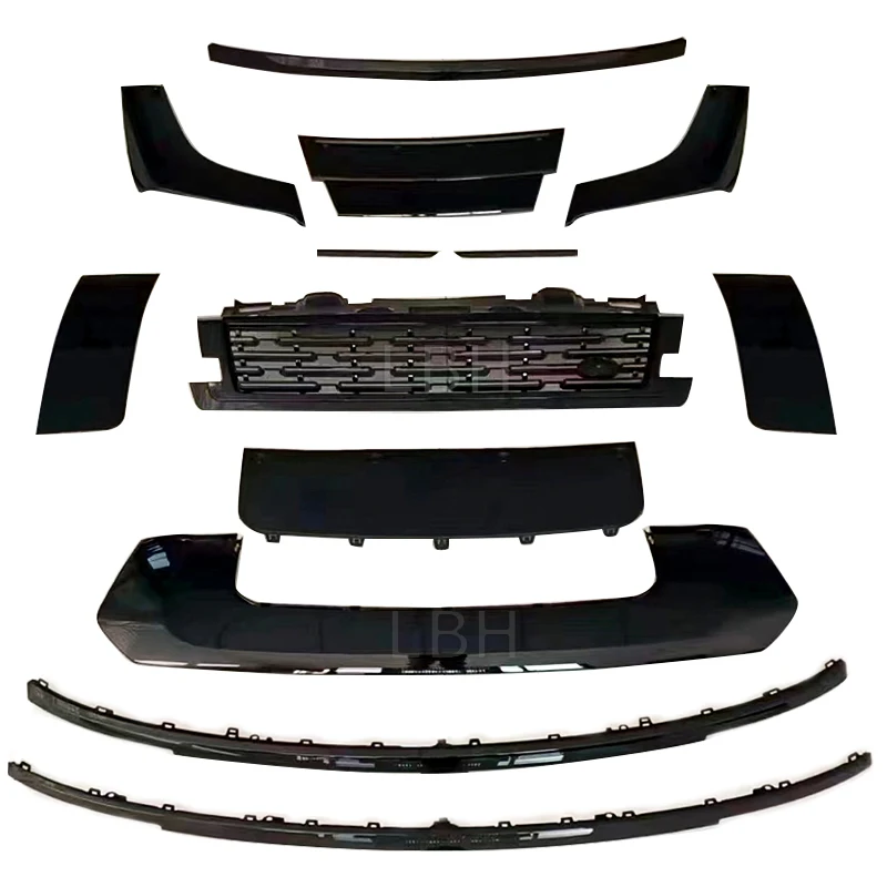 

Car Accessories For Land Rover Range Rover Vogue 2023 L460 Black Front Rear Bumper Trailer Cover Spoiler Trim Strip Grille Grill