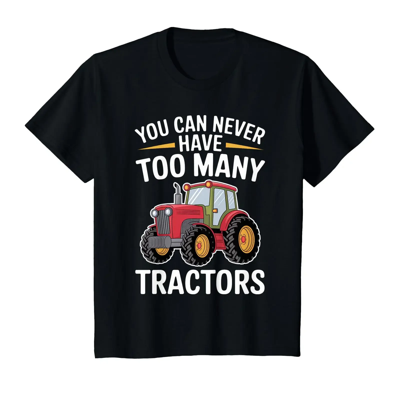 You Can Never Have Too Many Tractors T Shirt vintage Washed Stretched Breathable fashion homme designer clothes