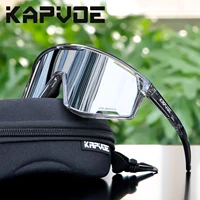 KAPVOE gafas de ciclismo polarizadas de Color para hombre, gafas de MTB para mujer, gafas de bicicleta de carretera UV400, gafas de sol para bicicleta, gafas para deportes al aire libre