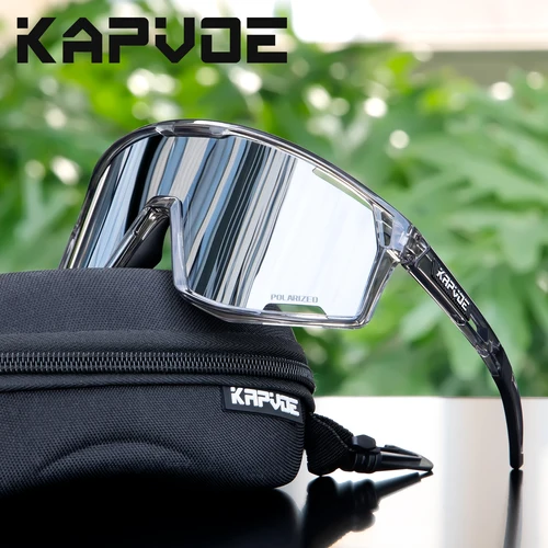 KAPVOE gafas de ciclismo polarizadas de Color para hombre, gafas de MTB para mujer, gafas de bicicleta de carretera UV400, gafas de sol para bicicleta, gafas para deportes al aire libre