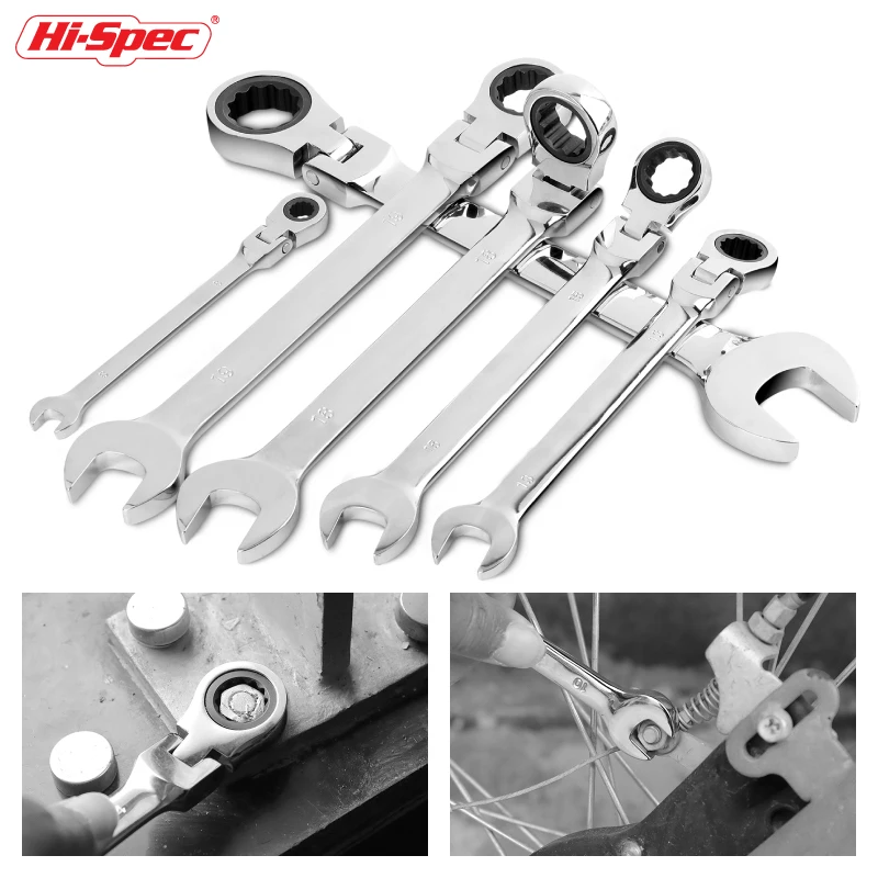 Hi-Spec 9mm Adjustable Torque Ratchet Spanner Set Universal Torx Keys For Bike And Auto Repairs Mechanical Tool Kit Hand Tools