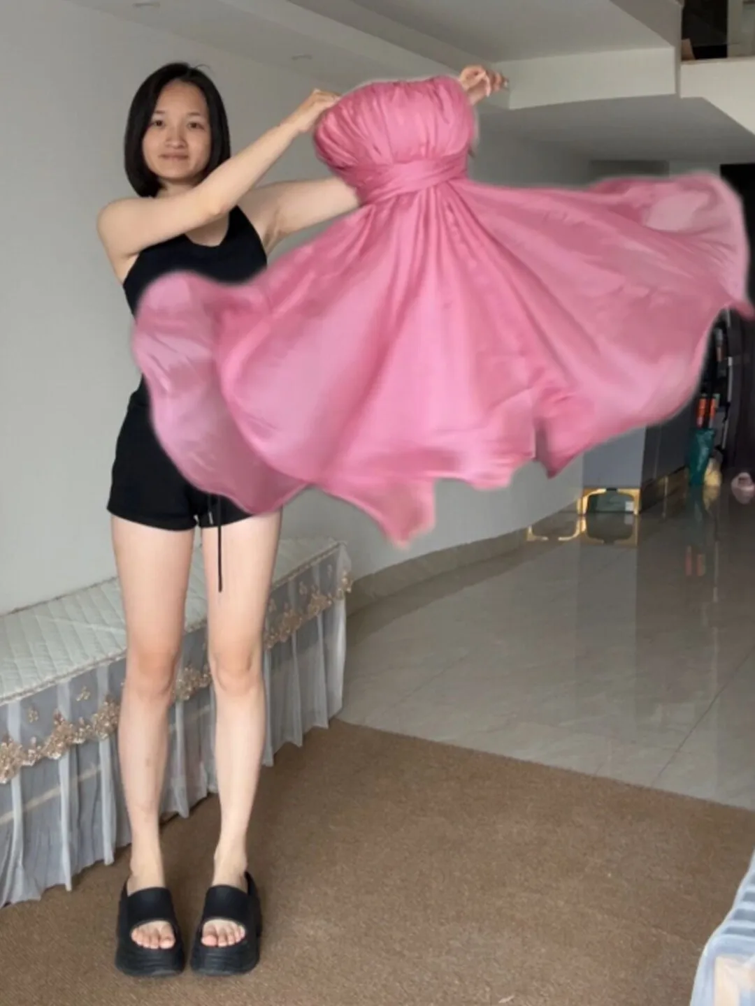 

Slimming Effectiveness Unique Beautiful Strapless Waist Cinched Dress Small Stature Absolutely Beautiful Summer Dress