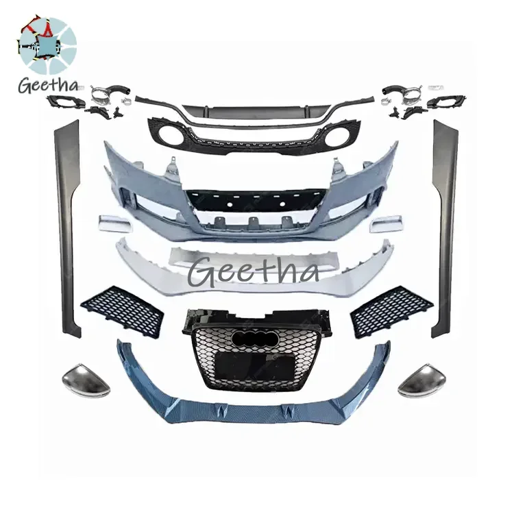 

TTRS Style Body Kit for Audi TT Front Bumper Rear Diffuser Front Lip Side Skirts Grill Suitable for Coupe Year 2020-