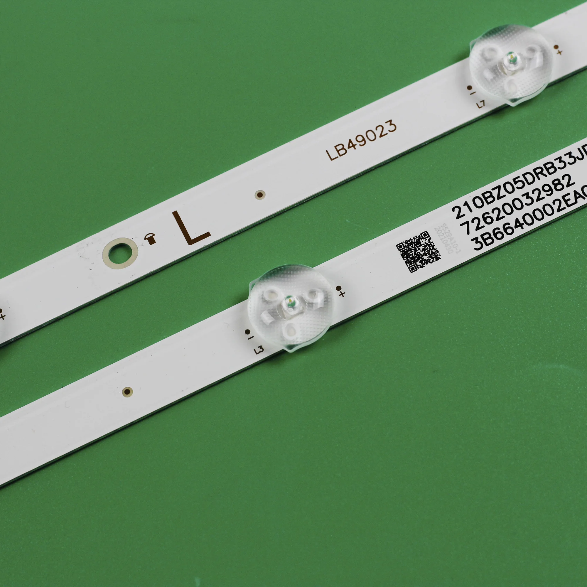 10Pcs/Set LED Strip 49PUS7503/12 49PUS6412 TPT490U2 49PUT6162/12 E465853 13029B LB49021 V0_01 LB49023 TT4906F LB49021 49PUS7503