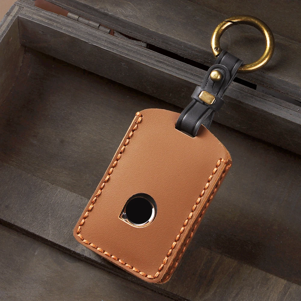 במקרה כיסוי מפתח לרכב עבור volvo xc60 s90 xc90 v90 2017 2018 t5 t6 2015 2016 אזעקת keychain keynet