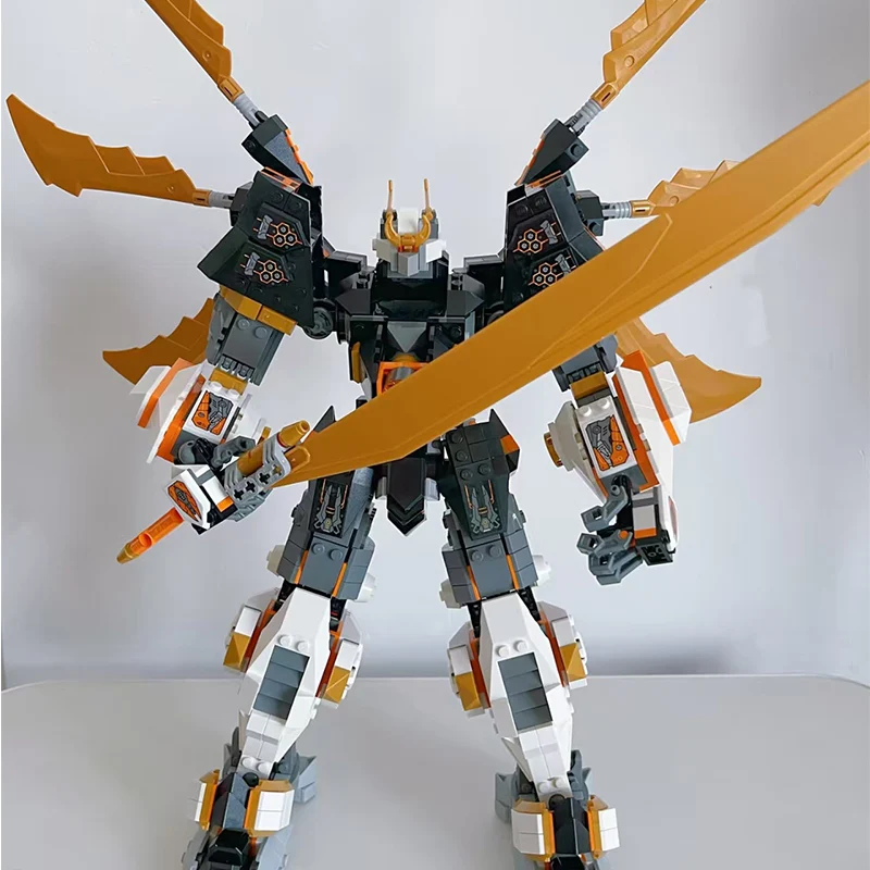 ブリックセットシリーズ-コウのタイタン-ドラゴン-メカモデル-クリエイティブロボット-組み立てブロックおもちゃ-子供のクリスマスプレゼント-飾り