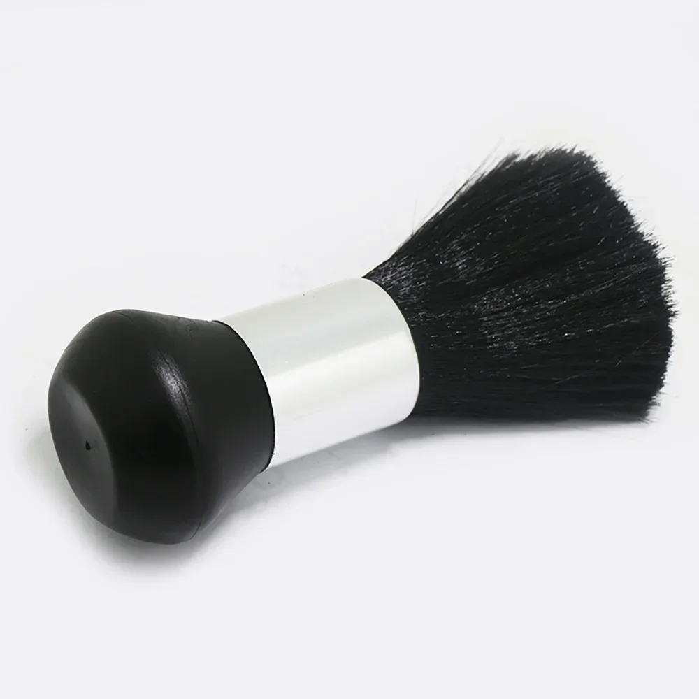 Barber Neck Duster Brush for Hair Cutting - Professional Hairdressing Cleaning Sweeper, Salon Barber Shop Accessories, Black image 3