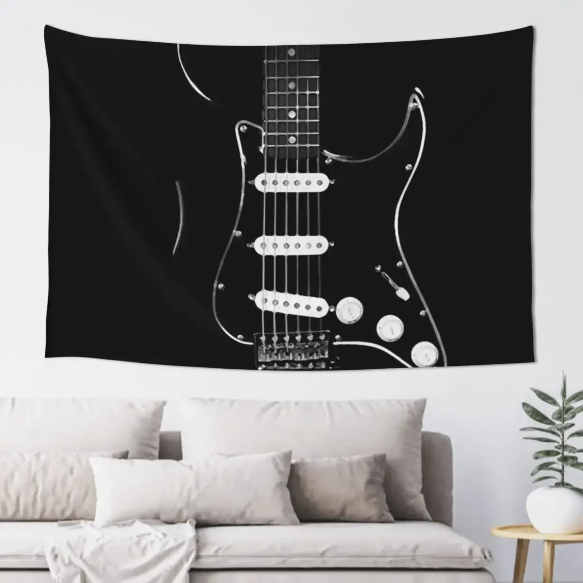 

black glowstrings Tapestry Aesthetic Room Decors Living Room Decoration Room Aesthetic Decor Tapestry