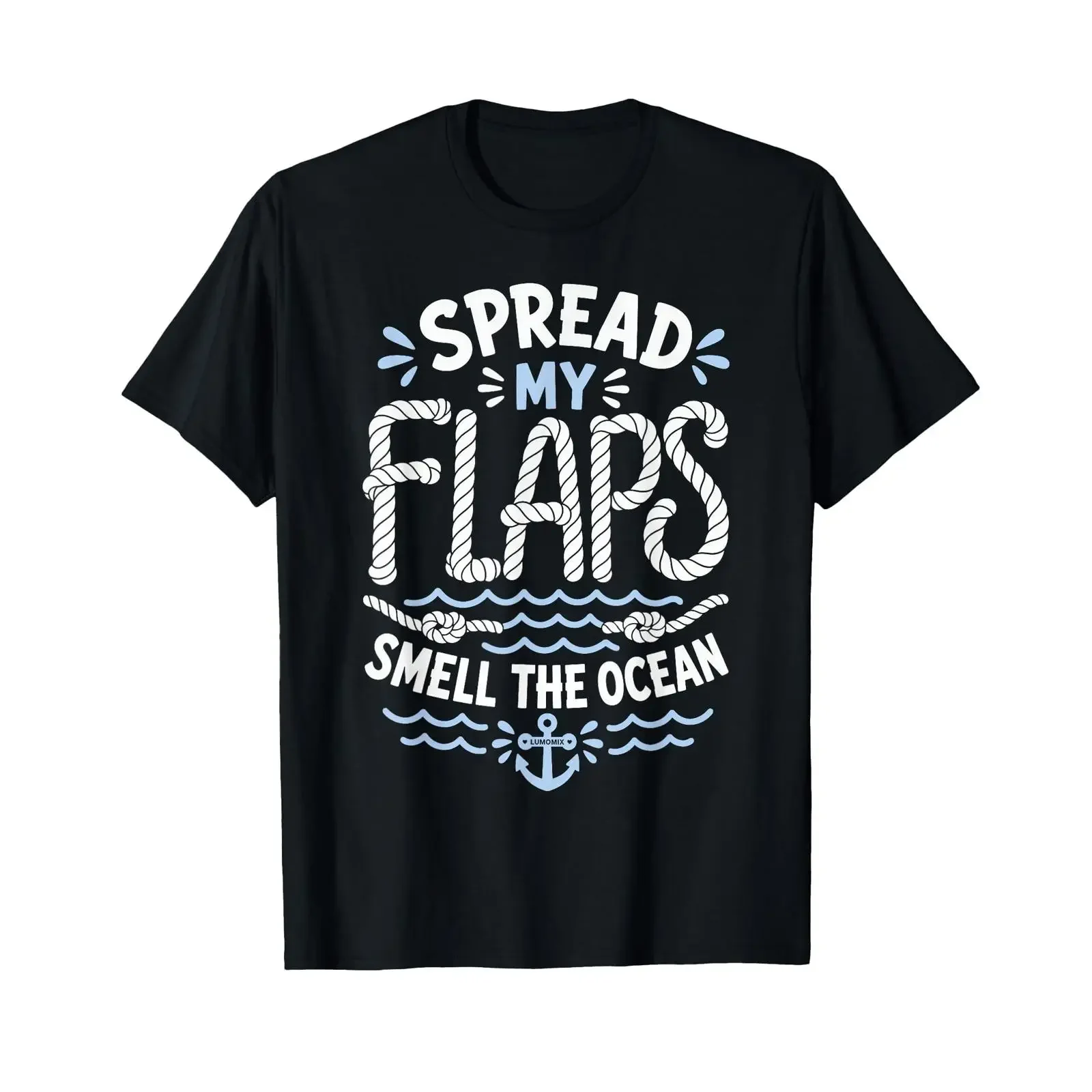Cruise T Shirt Adult Humor Spread My Flaps Smell The Ocean vintage Washed streetwear Soft Breathable fashion Slightly