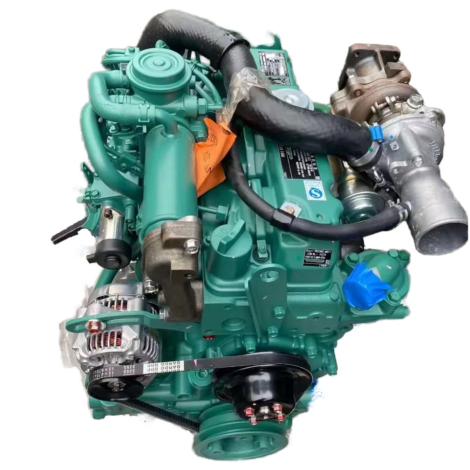 Original Excavator Engine For Kubota V2607 Direct Injection With EGR High Power