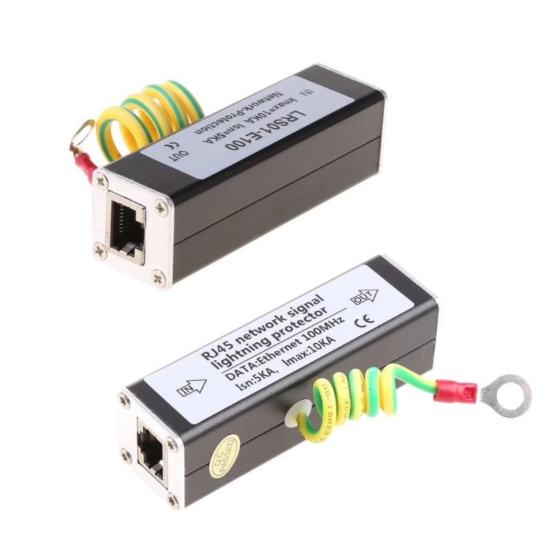 กล้องตรวจสอบอุปกรณ์เครือข่าย RJ45 สำหรับเครื่องป้องกันฟ้าผ่าเครื่องป้องกันไฟกระชาก