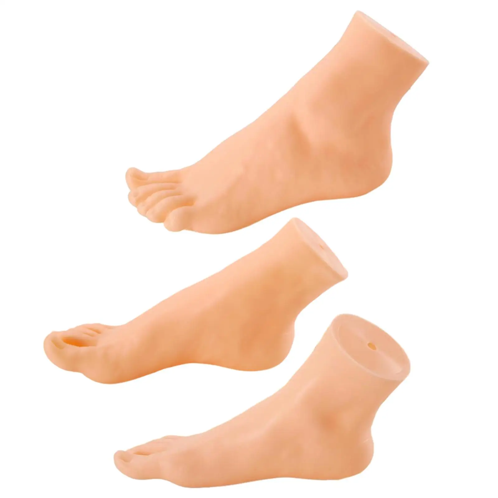 Mannequin Foot Display Foot Model Stand Tools for Shop Short Stocking