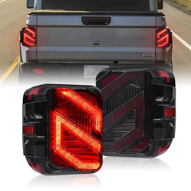 

JP16 ODM High Quality matte black waterproof LED Tail Light Lamp For Wrangler JK JL JT GLADIATOR