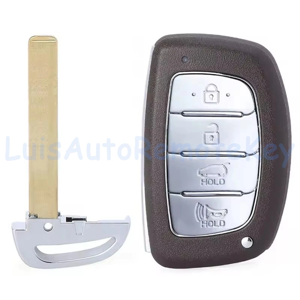 4 Buttons Smart Remote Car Key Fob 433MHz ID47 Chip for Hyundai Ioniq 2017-2021 95440-G2000, 95440-G2500, FCC ID: TQ8-FOB-4F11