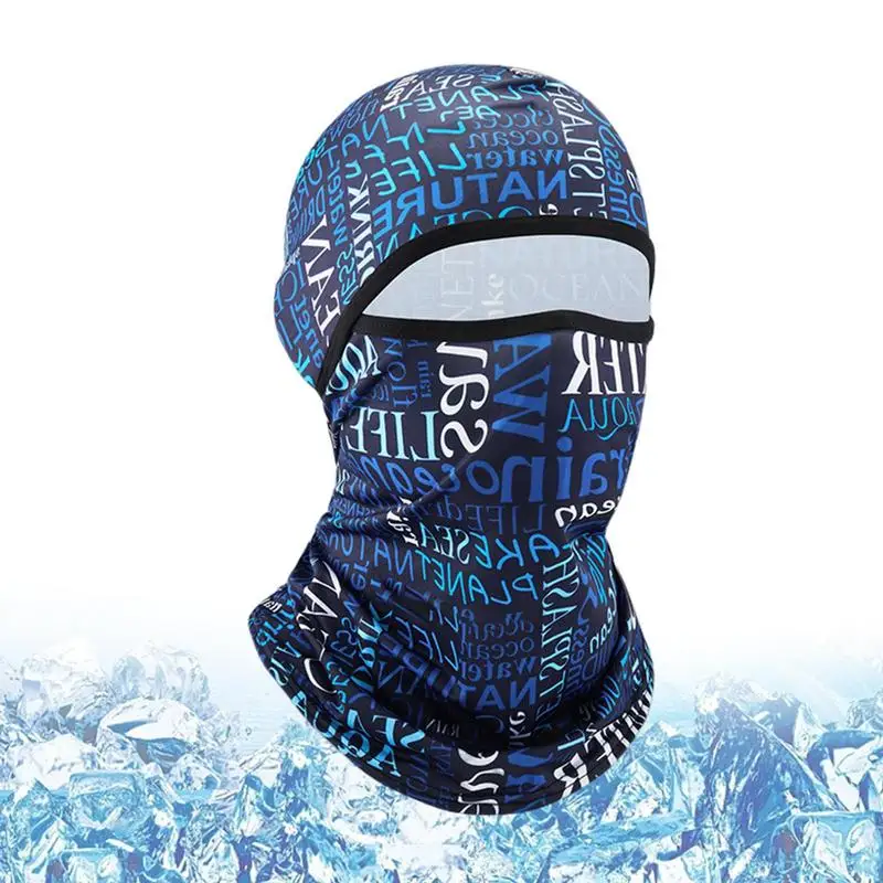 UV Protection Face Cover Scarf Summer Full Face Cover Summer Sun UV Protection Face Cover Neck Gaiter Headgear For Unisex