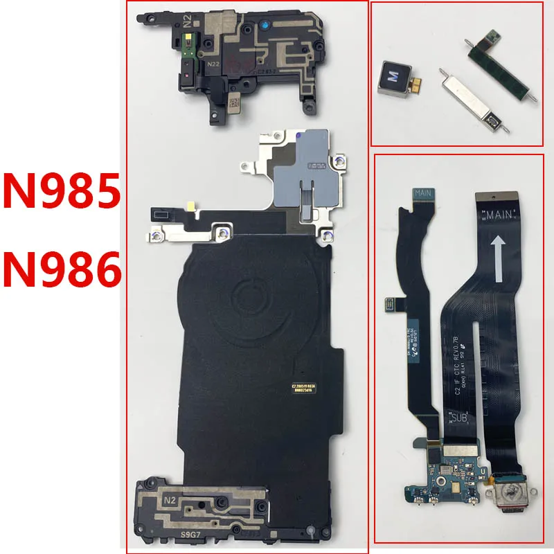 WIFI Signal Antenna Charging Board 5G NFC Wireless Coil Micro Cable Flash For Samsung Galaxy Note 20 Ultra N986B N986U N985F