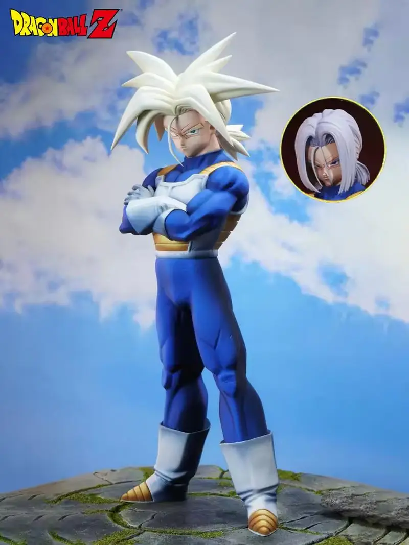 

30 см Dragon Ball Z Future Trunks SSJ Аниме Фигурка LK Модель Стоячая Статуя Коллекционный Орнамент Фигурка Кукла Игрушка Подарок