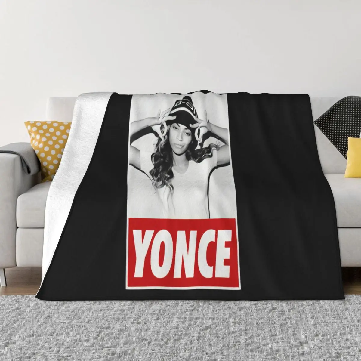 Beyonce Yonce Different Slim Fit Family Rock More Size Leisure Anime Humor Stylish New Arrival Wholesale Throw Blanket