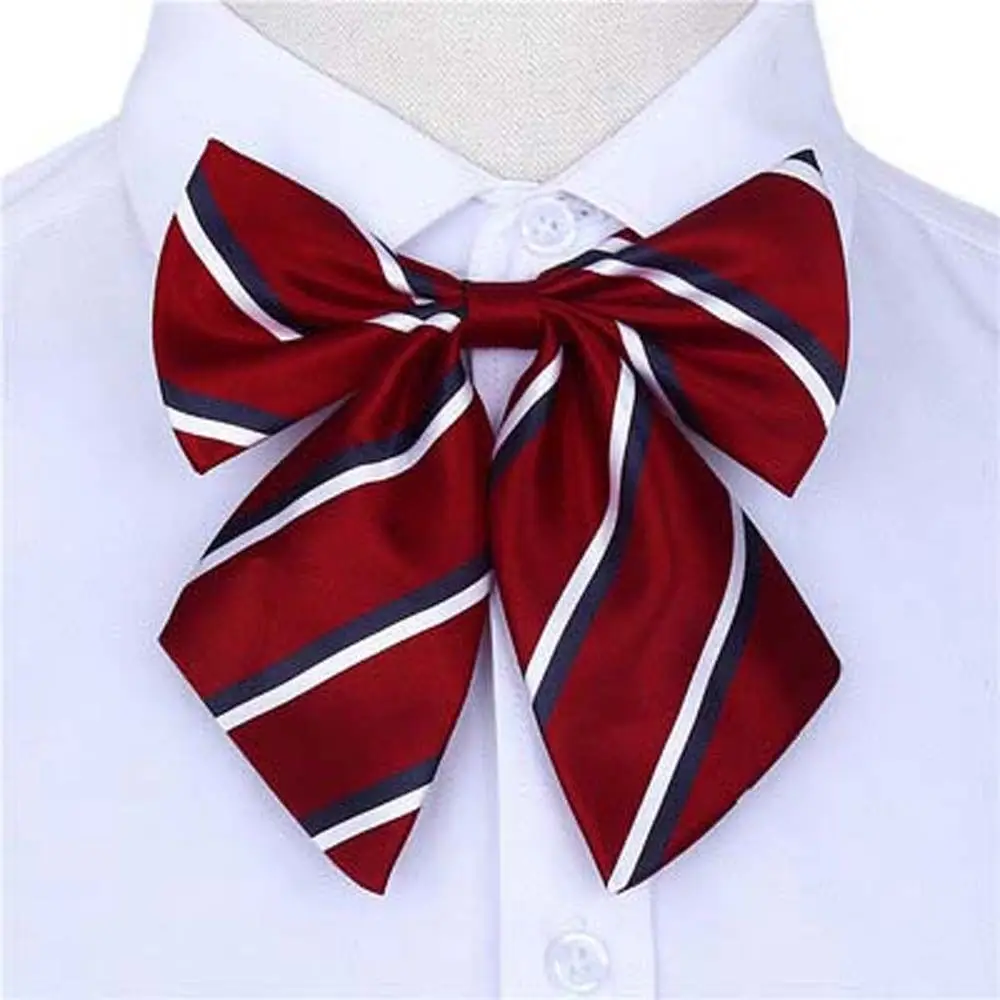 شريطية طيران مضيفة ربطة العنق النقاط الكورية نمط Bowknot ربطات العنق بحار دعوى ربطة العنق البنك الرسالة رابطة عنق