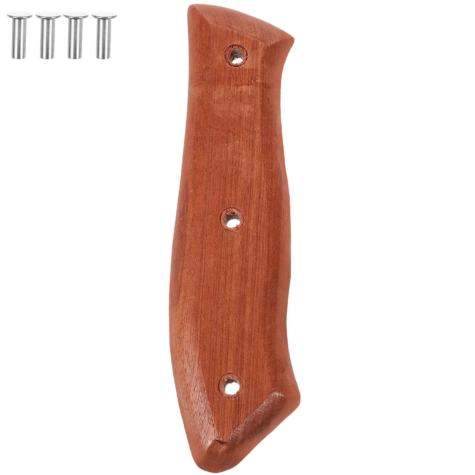 2 Pcs Kitchen Knife Handle Silverware Organizer Gadgets Chef Replacement Handles Wooden for