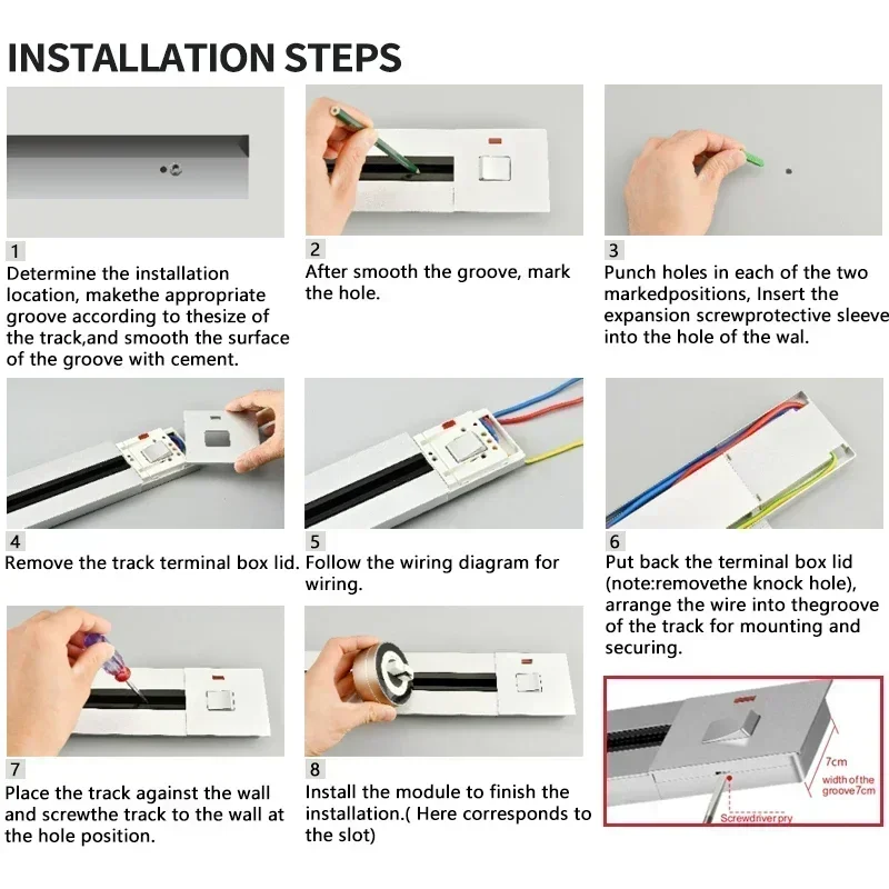 Embedded Track Socket With USB, Movable Slide Rail, Concealed Power Rail Type Plug-In Dining Cabinet Socket, Household Kitchen