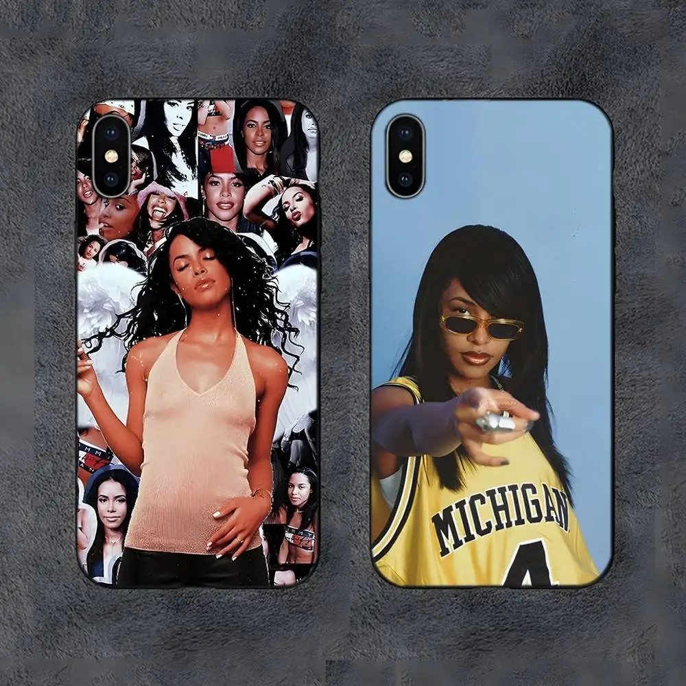 

A-Aaliyah Hip Hop Music Phone Case For Samsung S25,S24,S22,S23,S30,Ultra,S20,S30,Plus,S21 Fe,10,9,5G Silicone Cover