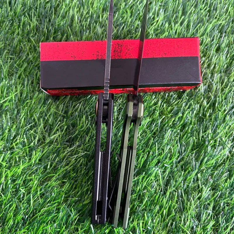 KS 7550 جيب سكين للفرد 8Cr13Mov شفرة الطيران مقبض ألمونيوم الدفاع عن النفس التخييم الصيد السكاكين في الهواء الطلق أدوات المساعدة