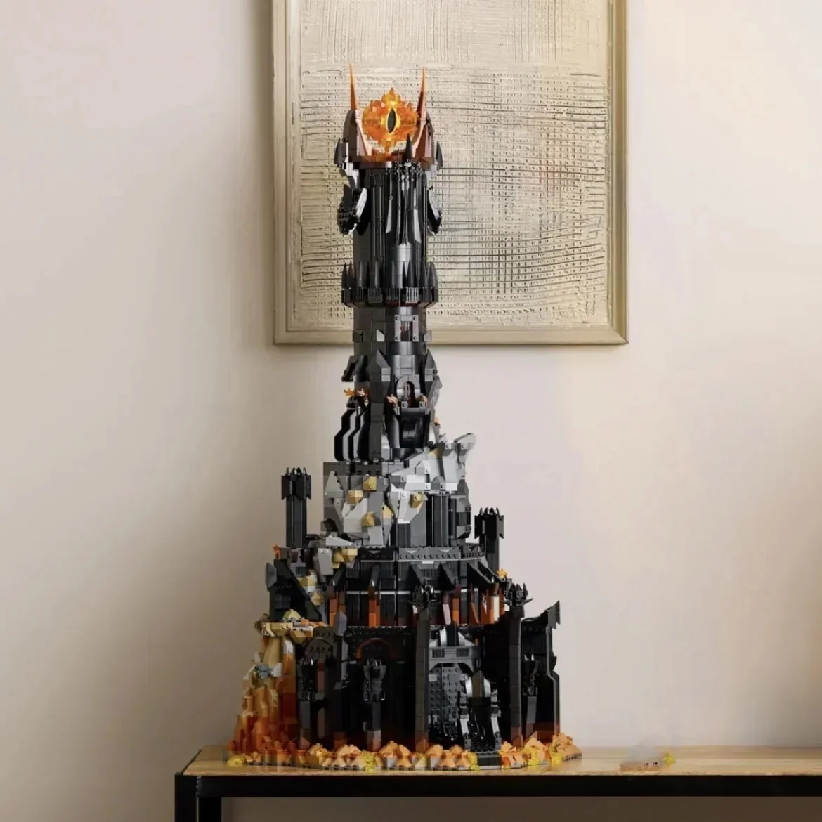 

Набор строительных блоков 5471 деталь: Чёрная Башня (Тёмная Модель) MOC 10333 «Глаз Саурона» — конструктор для взрослых, рождественский подарок, сувенир по мотивам фильма